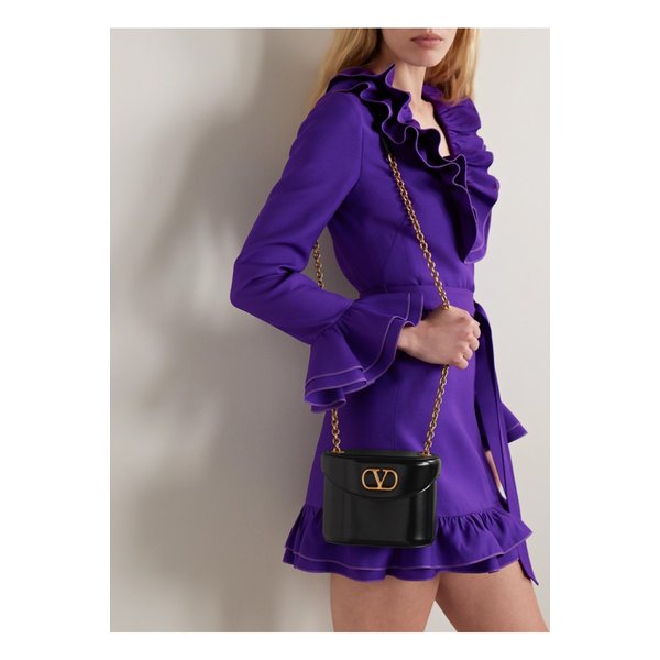 베인 가죽 숄더 백 블랙 46376663162844878