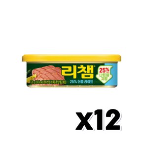 리챔 더블라이트 통조림햄 120g x 12개