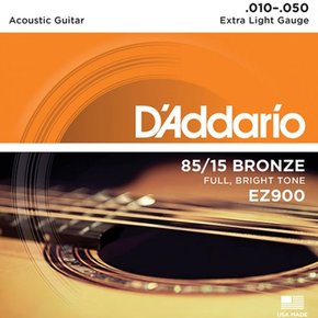 [심로악기]공식수입정품 다다리오Daddario EZ900 어쿠스틱기타스트링 기타줄