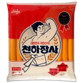 진주 천하장사 남녀노소 국민간식 추억간식 어린이간식 오리지날 소시지 504g