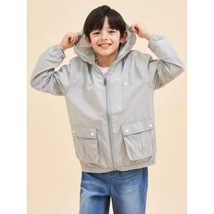 빈폴키즈 *시즌오프30%*[BEANPOLE KIDS] 한줌 바람막이 점퍼  라이트 그레이 (BI4339U012)