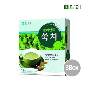  담터 발아현미쑥차 225g x 3개입