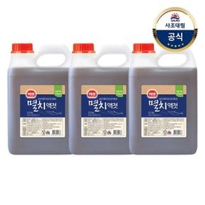 [사조대림] 멸치액젓2.5KG(6입/약목) x3개