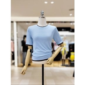 쫀득배색 반팔티셔츠  VB64TSM327Z