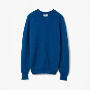 JAMIESON’S 자미에슨스 PLAIN SADDLE SHOULDER SWEATER ROYAL BLUE JAF2M50000A74