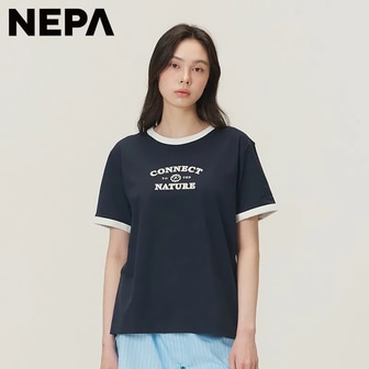 네파 [부산점] 여성 그래픽 세미 크롭 반팔 티셔츠 7L45378