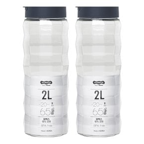 코멕스 엣지물병 차콜 2L X 2개