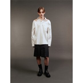 Cut-Out Classic Shirt (White)