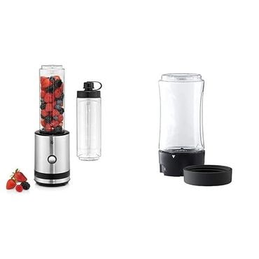 WMF 독일 WMF 미니 믹서기 Kuchenminis Smoothietogo Mini Blender with Two Mixing / Drinking Cont