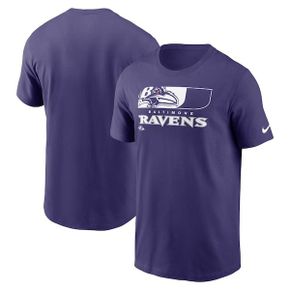 [해외] 1080796 나이키 NFL 남성 티셔츠 Baltimore Ravens Nike Air Essential T-Shirt - Purple