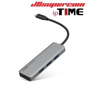 아이피타임 UC305HDMI 3포트 USB C타입 멀티허브 - JBSupercom