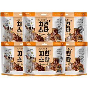 도기프렌드 치킨스타 300g x 6개세트 기호성 좋은 강아지간식