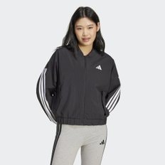 여성 봄가을 데일리 자켓 JD5317 3S 우븐 봄버 자켓