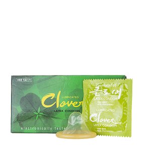콘돔 일반형 유니더스 클로버 1박스 10P