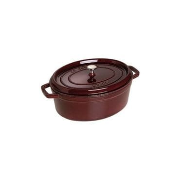  독일 스타우브 무쇠냄비 Staub 1102285 Casserole Dish Round with Lid 22 cm 2.6 L Matt 블랙 E