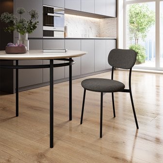  [희망일배송] [비밀혜택가]비엔나 체어_블랙