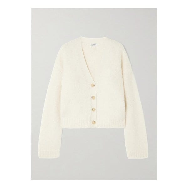 알파카 혼방 가디건 화이트 1647597350671086