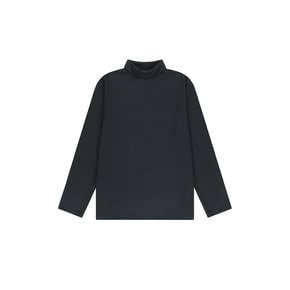 Turtleneck long sleeve t-shirt (dark gray)