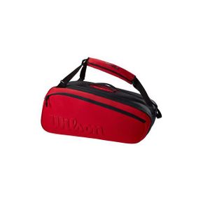 [해외] 테니스 가방 백팩 윌슨 Wilson Super Tour Clash v2 15 Pack Tennis Bag - Red/Black WR8