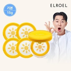 파데프리 선쿠션 리필 15g x 4개 (+선쿠션 본품 15g 1개)_ELROEL