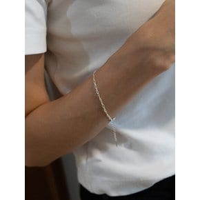 HUG LINK BRACELET_SILVER