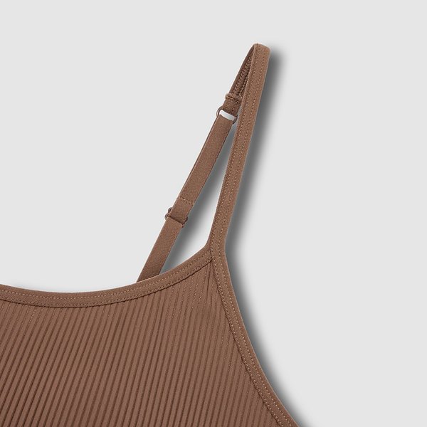 여 JAJU AIR 스트라이프 메쉬 크롭브라 J406201004071