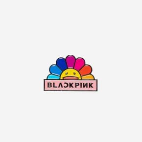 카이카이키키 x 블랙핑크 에나멜 핀 레인보우 플라워 Kaikai Kiki x Blackpink Enamel Pin Rainb