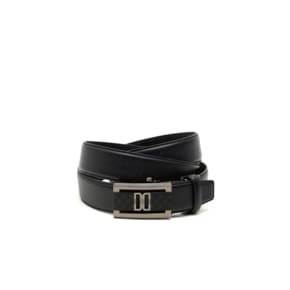 DBBE6F764BK [롱벨트][DD&DD]닥스 블랙 DD장식 소가죽 무광버클 자동벨트