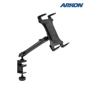 TAB804 아콘 ARKON 슬림그립 다목적 태블릿 거치대 - 헤비듀티 10 1관절 클램프 고정식 (25cm)