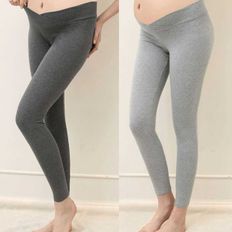 제이큐 여성 임산부 운동복 쫄바지 배꼽 아래 레깅스 선물