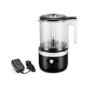 미국 키친에이드 푸드프로세서 KitchenAid 5 Cup Cordless Food Chopper Matte 블랙 1450489