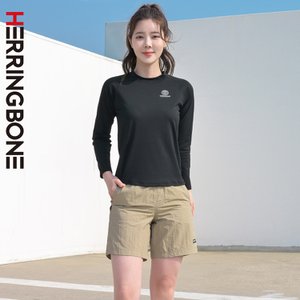 헤링본 여자 레귤러핏 래쉬가드세트 수영복 스윔 반바지 비치웨어 RG348 AF308
