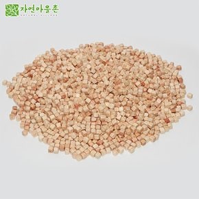 편백나무베개 충전재 1kg (큐브칩)