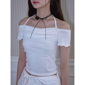 Sha Layered Holter T-shirt [White]