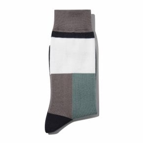 Mint Block socks_CALAX25104MIX