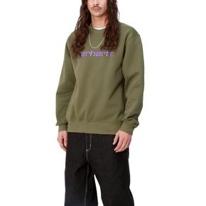 24FW 칼하트 긴팔 티셔츠 스웨트셔츠 맨 I030546 2I9 SWEAT CAPULET CARHARTT WIP