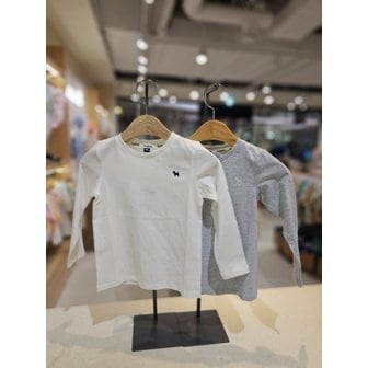 블루독 [파주점] (WH) 에센셜긴팔  2종 티셔츠 2591067010