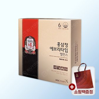  정관장 홍삼정 에브리타임 밸런스 10ml x 30포 어버이 선물 bg