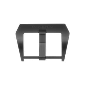 PAV00660 Trapezoidal Brushed Steel with Black PVD Coating 22MM (BA)