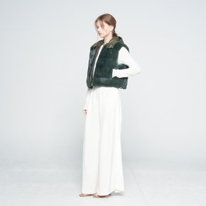 밍크구스다운RV후드베스트 (V20320SS)
