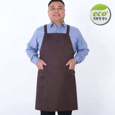 OTOOLIFE APRON 친환경 ECO 방수 앞치마 빅사이즈(2color) 에코 빅사이즈 방수앞치마 업소용 식당 주방 바리스타 서빙 단체 앞치마