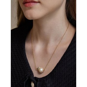 Swan Baroque Pearl Necklace _ 925silver