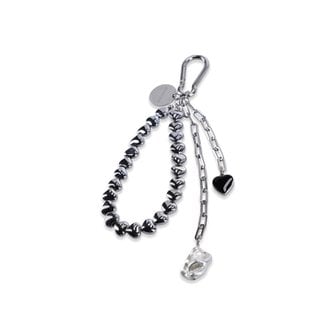 세미코드 karabiner heart beads keyring SCTFOSUHK001