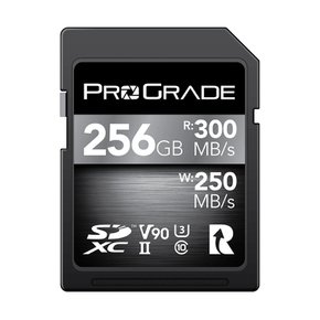 [ProGrade] 프로그레이드 256GB SD 메모리카드 SDXC UHS-II V90 300R