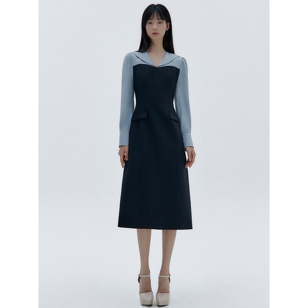 Aella block dress (2colors)