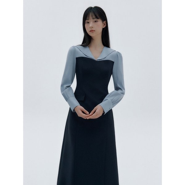 Aella block dress (2colors)