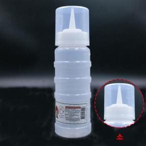 ALS 실리콘 패킹 잘라쓰는 뚜껑 소스병 참기름병 양념통 식초병 소형 300ml X ( 3매입 )