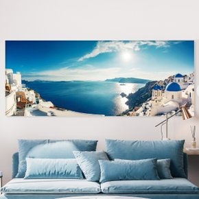 그리스 산토리니 유럽 바다 풍경 그림 사진 거실 침실 카페 인테리어 개업 신혼 집들이선물