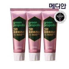 그린프로폴리스 고불소 치약 프레쉬피치 100g*3입*1개