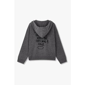 [BASQUIAT] 후디드 지퍼 가디건 7125450104173